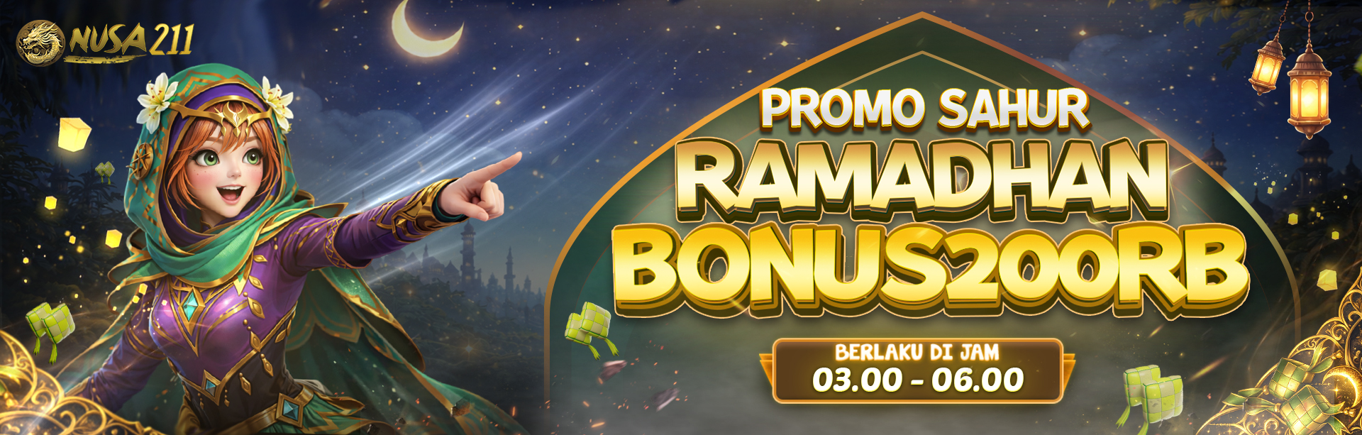 BONUS SAHUR 100%