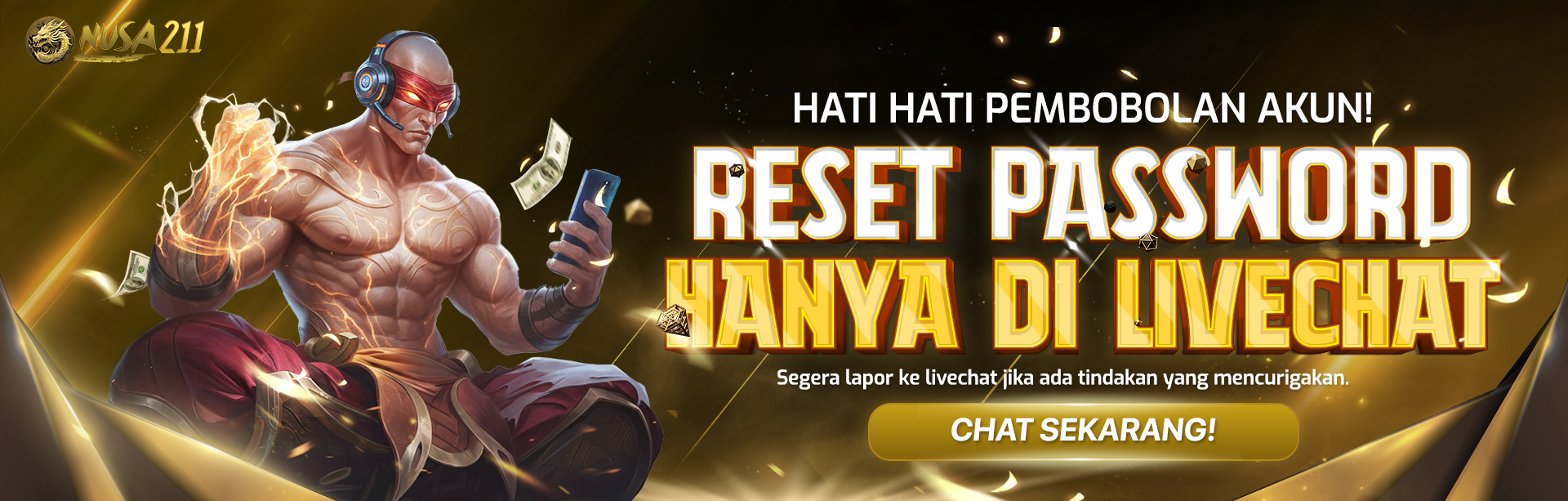 HATI HATI PENIPUAN MENGATASNAMAKAN NUSA211